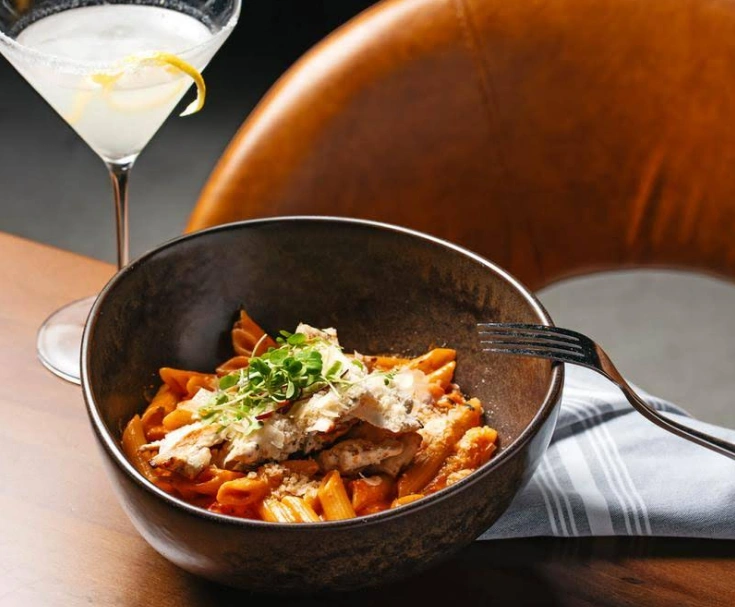 Penne Ala Vodka with Chicken