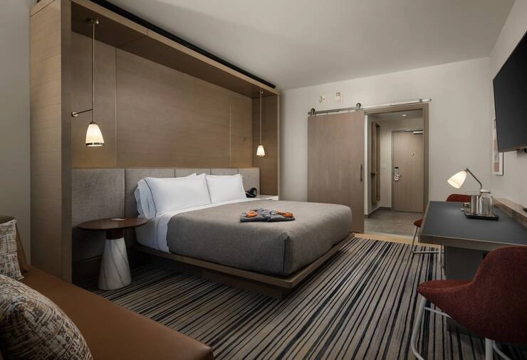 1 King Bed with Balcony Hearing Accessible