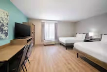 2 Queen Beds, Mobility Accessible Room, Bathtub w/ Grab Bars, Non-Smoking