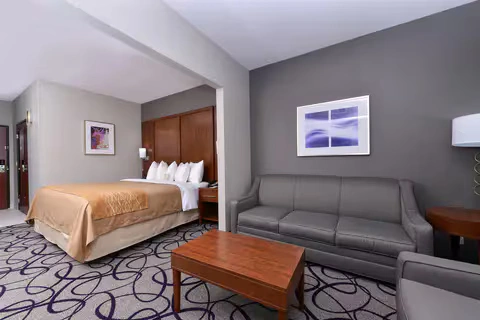 1 King Bed, Suite, Jacuzzi